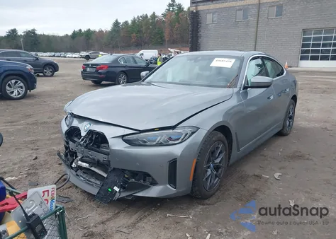 2023 BMW I4 Edrive40 z USA, uszkodzony, nr VIN WBY73AW08PFR45352